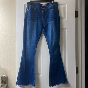 RedBottom Blue Flared Jeans Size 13/31